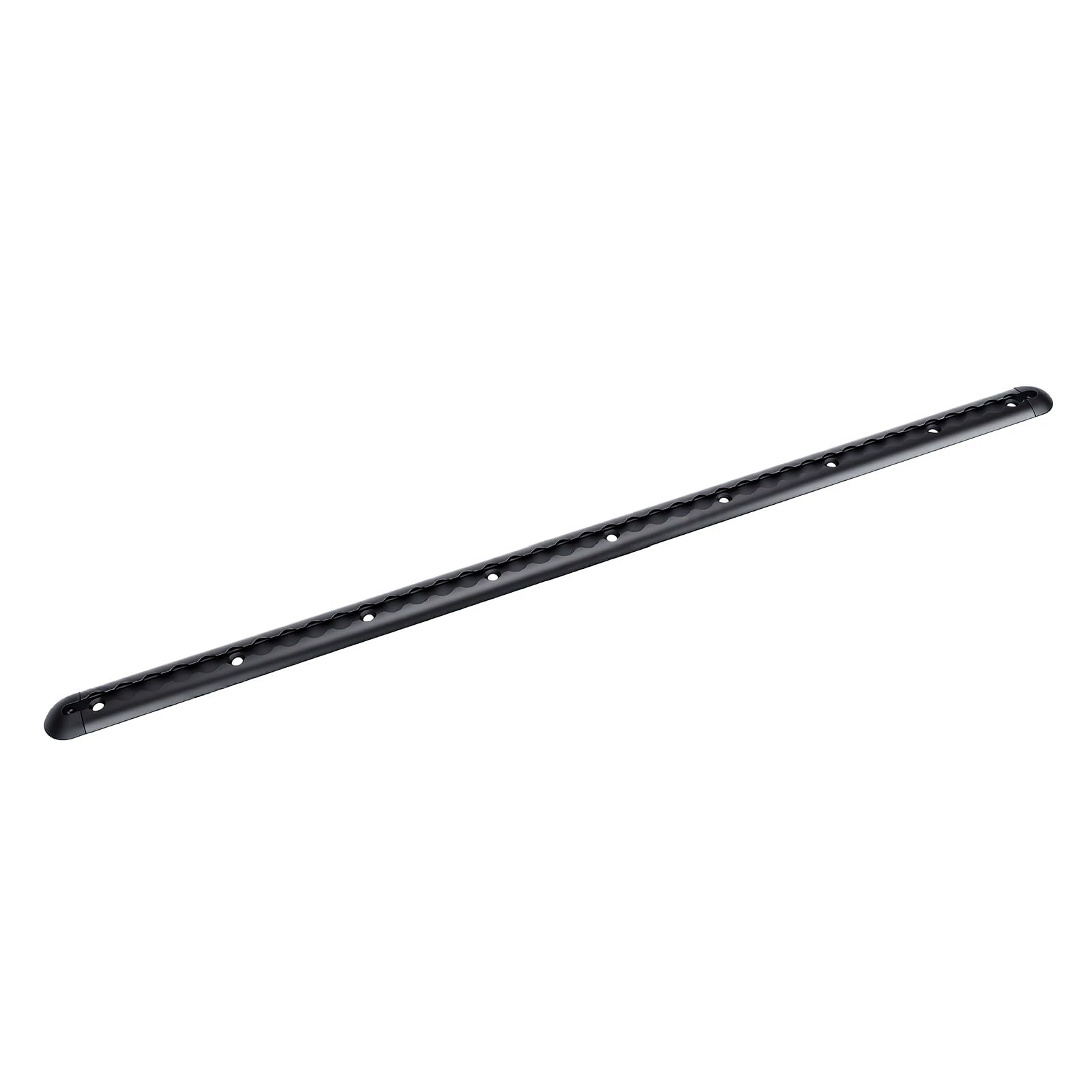 Alomejor Ajuste en L de Aluminio para Rieles, de Amarre Duradero para Asegurar Motocicletas, Vehículos Todo Terreno, Motos de Cross, 39,37 Pulgadas de Longitud, 2 Tapas de Extremo