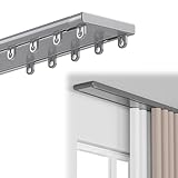 Polyvalent pour n'importe quel espace : parfait pour les salons, chambres, salles de bains, hôtels, hôpitaux, écoles ou zones commerciales. Cette tringle à rideau coulissante peut également servir de séparateur de pièce