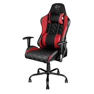 Trust Gaming GXT 707R Resto Gaming Chair, 360° Bureaustoel, Verstelbare Armleuningen, 2 Verwijderbare en Verstelbare…