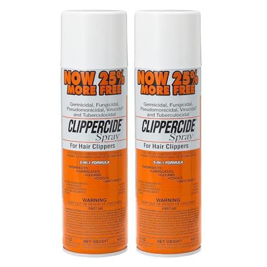 Clippercide Disinfectant Spray, 15 Ounce (Pack of 2)