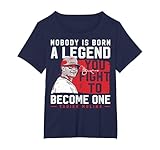 Yadier Molina Nobody Is Born A Legend T-Shirt - Apparel T-Shirt