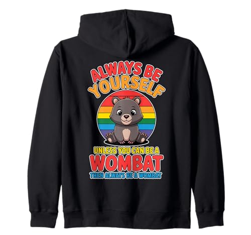 Wombat Animal Wombat divertido Sudadera con Capucha