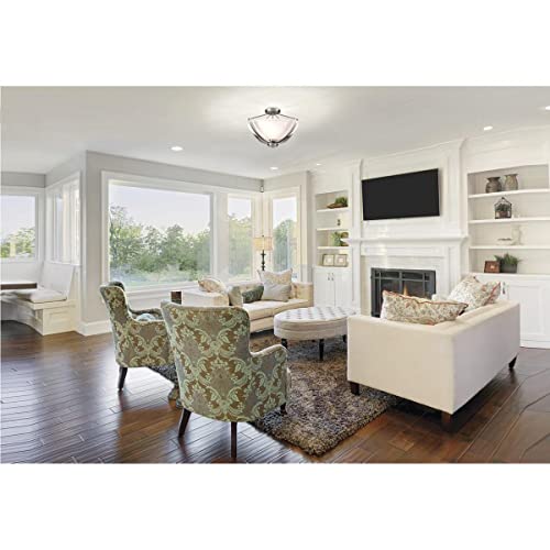 Thomas Lighting Cn170382 Semi Flush Mount, 20W X 20D X 12H, Brushed Nickel #TOP3