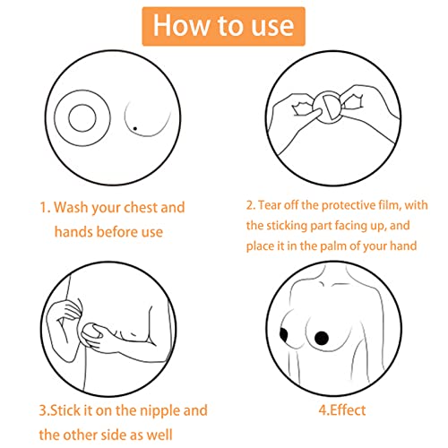 Nipple Cover Silicone Pasties For Women Reusable Nippies Skin Nipple Covers Adhesive Breathable Invisible Nippleless Pasties Nude #TOP4