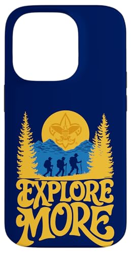 Explore More! Hiking Scouts BSA Cub Scouting Outdoor �X�}�z�P�[�X iPhone 14 Pro �p