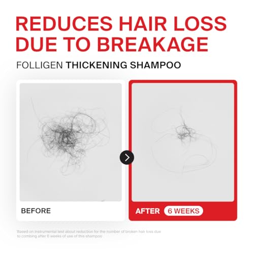 Image of Dr.FORHAIR Folligen Thickening Shampoo 2.4 oz | Biotin, Salicylic Acid & Rosemary | Volumizing Formula for Fuller-Looking Hair