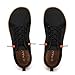 Pulltop Men's Barefoot Wide Toe Box Shoes - Minimalist Barefoot Sneakers Zero Drop Extra Wide Slip on for Walking Black GUM2 Size 11 Wide