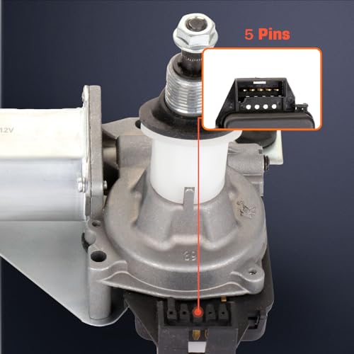 Image of cciyu Rear Windshield Wiper Motor Replacement fit for 2002-2006 for Cadillac Escalade 2003-2006 for Chevrolet Suburban 1500 2500 2003-2006 for Chevrolet Tahoe OE 40-1049 15173034 226985