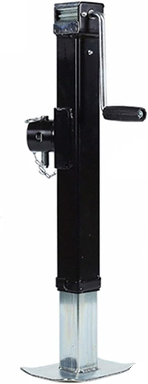 Manual Jack Marine Boat Square Weld On Pipe Swivel Trailer Jack Load 8000lbs 3632KGS,630-1010mm Trolley Jack