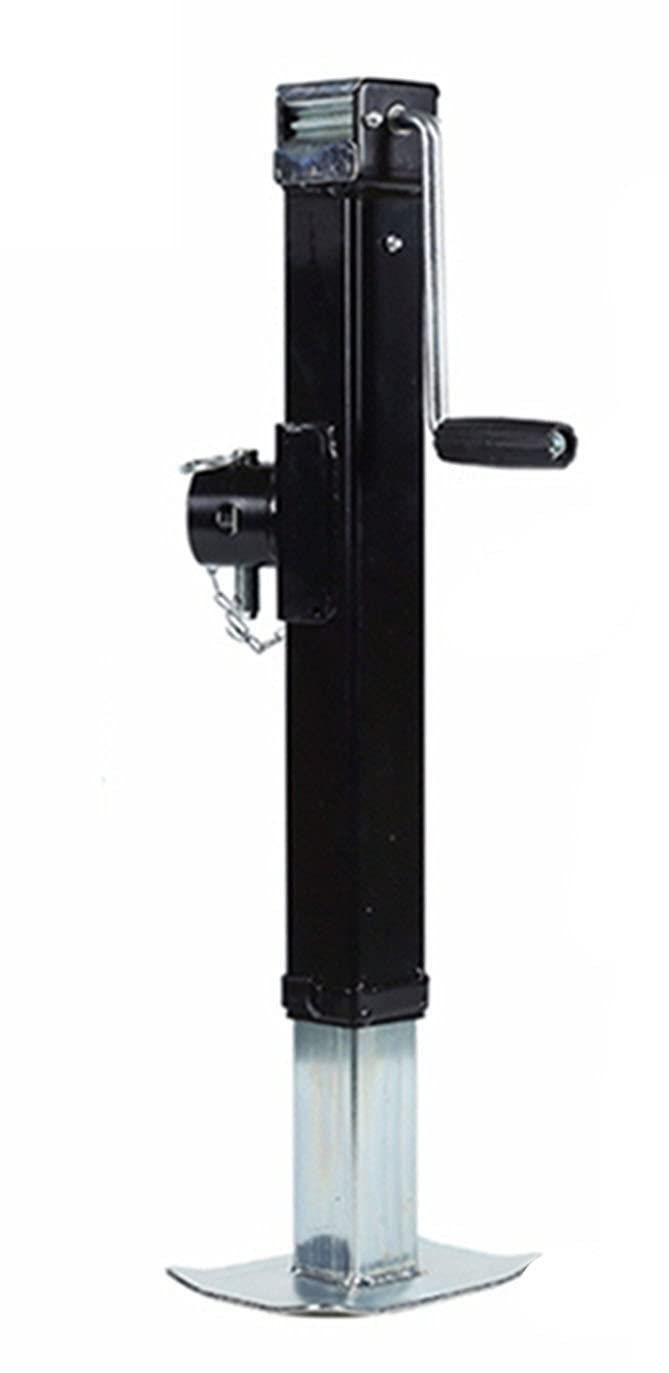CKKNILV Floor Jacks Marine Boat Square Weld On Pipe Swivel Trailer Jack Load 8000lbs 3632KGS,630-1010mm Trolley Jacks