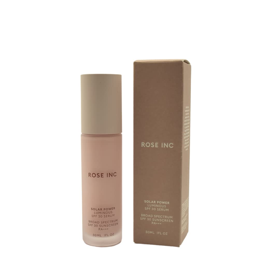 ROSE INC Solar Power Luminous SPF 30 Brightening Serum 1 oz / 30 mL