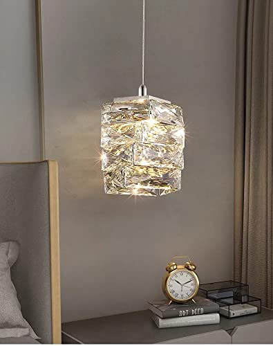 Suspension cristal design moderne idée cadeau anniversaire luminaire intérieur
