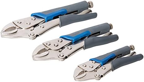 Silverline 675268 Self Locking So ft-Grip Pliers Set 3pce 3pce