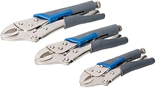 Silverline 675268 Self Locking So ft-Grip Pliers Set 3pce 3pce