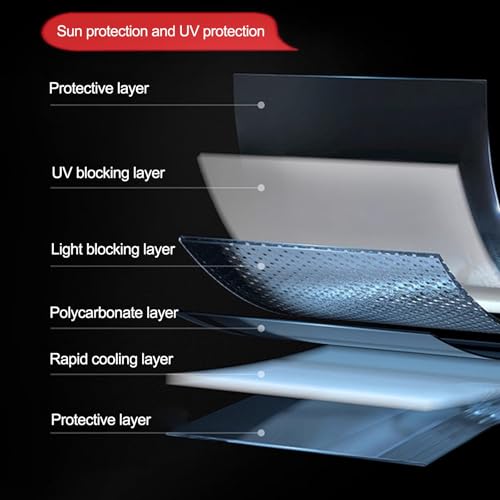 Auvent d'extérieur en polycarbonate pour portes : entrée sèche et nette