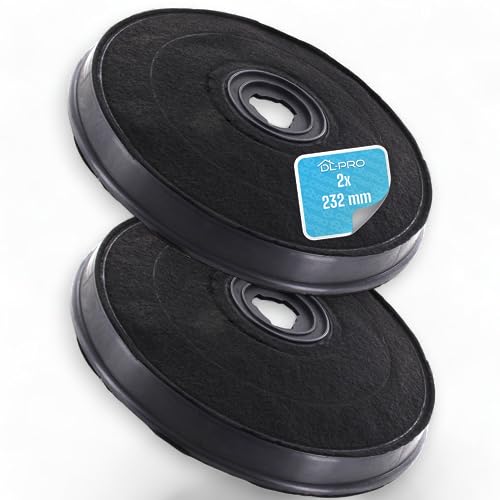 DL-pro 2 x filtr węglowy do Bosch 11005728 DHZ2701 Whirlpool 484000008636 E233 AEG Electrolux 9029800472 okap kuchenny