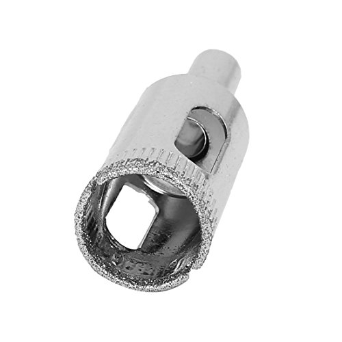 Aexit 16mm Cutting Hole Saws & Accessories Diameter Diamond Coated Round Shank Glass Hole Saw Drill Hole Saw Sets Bit 5pcs