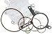 RKX LIFETIME 2.0T Vacuum Pump Re-seal Rebuild Kit for VW Audi 2.0 T MKv B6 B7 gasket