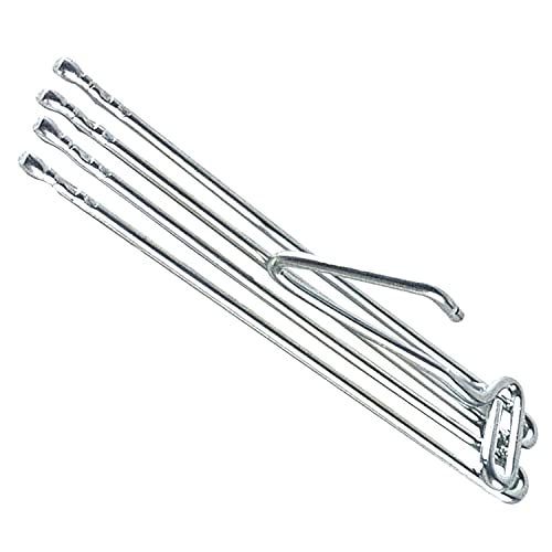 Riel Chyc - Gancho Cortina Plisar Frente (Bolsa 100 Unidades)