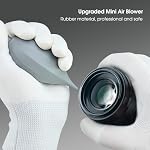 VSGO 4-in-1 Kit de nettoyage d'appareil photo pour Canon, Nikon, Sony DSLR Caméras, Air Blouse, stylo à brosse à lentilles, vêtements en microfibre (VS-A13E)