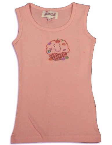 CELEB KIDS - Little Girls's Cupcake Tank Top, Pink 26772-4T