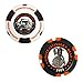 Harley-Davidson Limited Edition Series 1 2pk Poker Chip Pack, Black/White 6701D