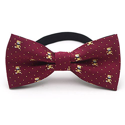 Elesa Miracle Baby Boy Gift Box With Pre-Tied Adjustable Neck Strap Tie Boys Bow Tie Value Set, Set Of 6 (Set B) #TOP2