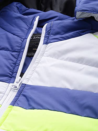 Image of The Indian Garage Co Men Slim Fit Solid Puffer Jackets