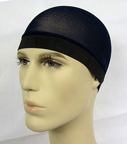 Stocking Wave Cap Fit All Head Sizes (Black), Piece Of 2 #TOP4