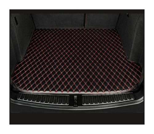 Tapis de coffre pour Civic Berline 2022-2025 imperméable noir et rouge