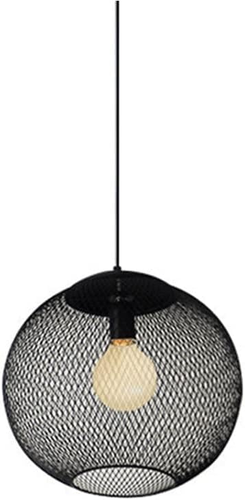 Lampe suspendue design sphérique en fil creux en V de style américain