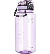 Fanhaw 32 Oz Plastic Water Bottle with Chug Lid - For Sport, Women, Men | BPA-free Tritan Leak Pr...