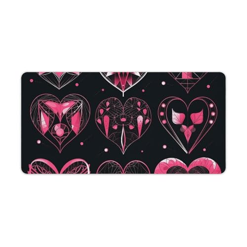 Tapis de souris de jeu imperméable et antidérapant pour clavier xxl