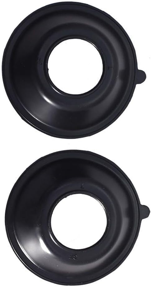 2PCS Carburetor Slide Diaphragms for Honda Shadow VT750 2000-2007 Carb for Genuine for OEM Replacement