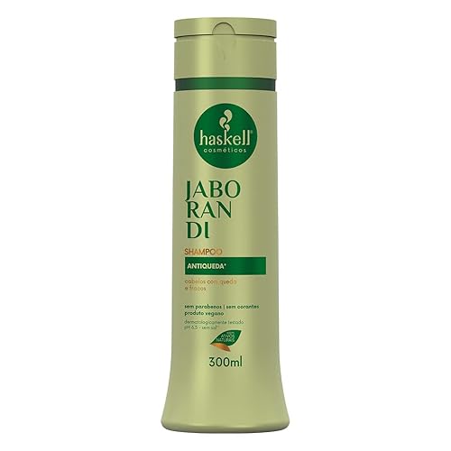 Haskell - Linha Jaborandi - Champú Carqueija e Vitamina A 300 Ml - (Colección Jaborandi - Carqueja y Vitamina A 10.14 Fl Oz)