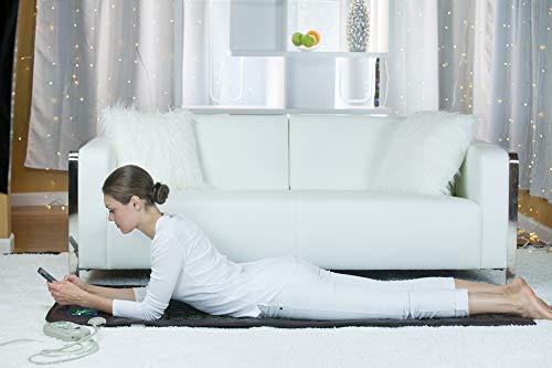 Healthyline Far Infrared Heating Pad - Hot Stones Jade Tourmaline - Negative Ions - Mesh Jt Mat Full 7224 Soft Light Inframat Pro® #TOP7