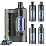 ARASHI 電子タバコ バッテリー本体と交換用PODブルーベリー*5のセット品