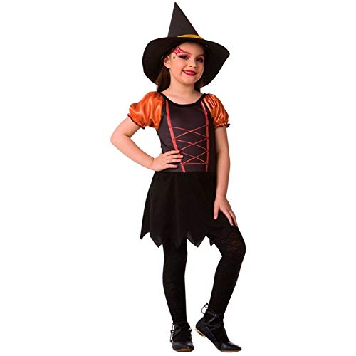 Fantasia De Bruxa Infantil Halloween GG 11-12
