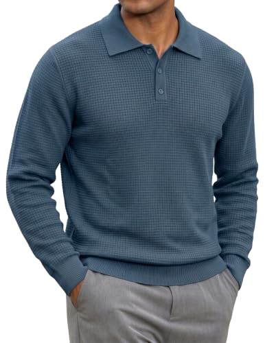 Men's Waffle Knit Sweater