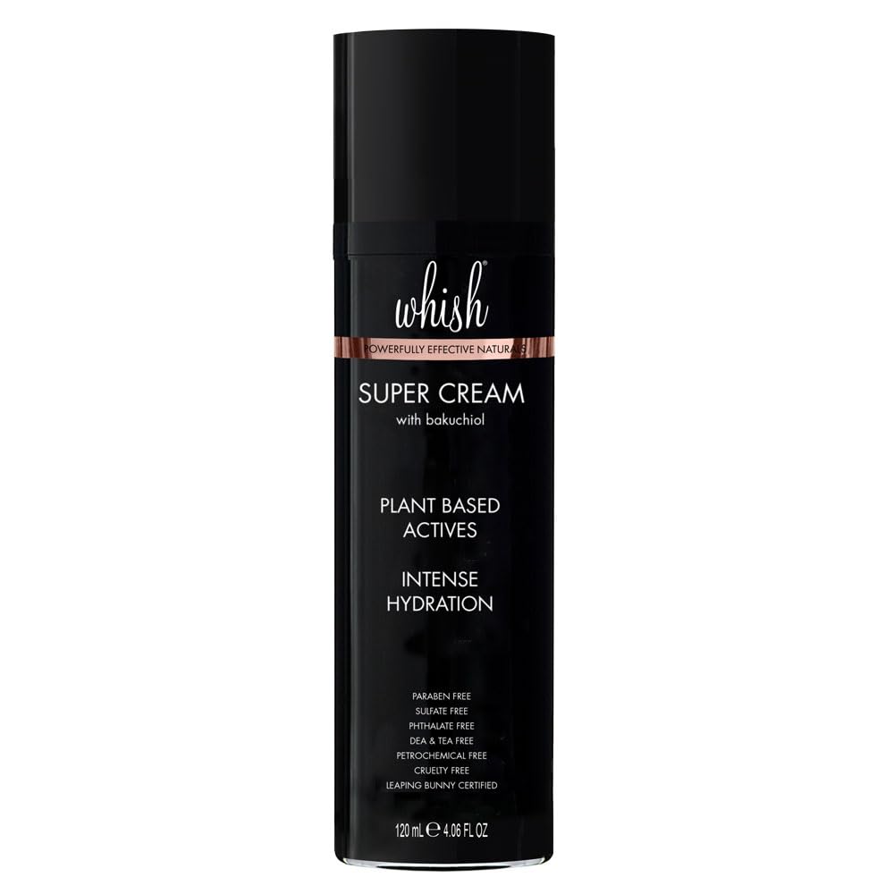 Whish Super Cream with Bakuchiol, 4 oz