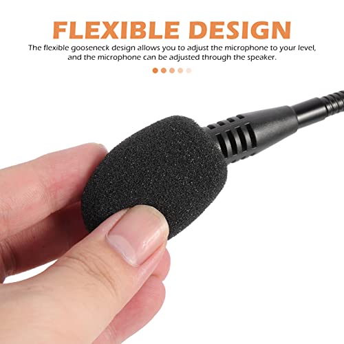 MILISTEN Microfone de computador Plug and Play Desktop Condenser Microfone PC Laptop microfone