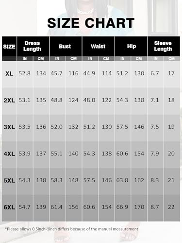 Image of SUZONANA Plus Size Dresses for Curvy Women African Print American Dress Summer Outfits Casual Loose with Pocket