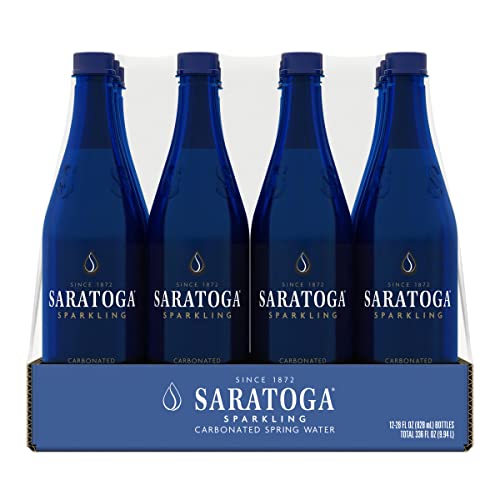 Saratoga Sparkling Water, Plastic Bottle, 28 oz, 12 Pack - Thumbnail 2
