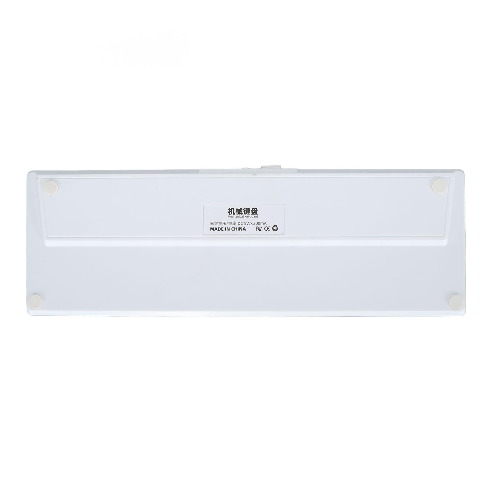 SIXRUN Tastiera Meccanica Gaming 61 Tasti, Switch Blu RGB (Blue White)