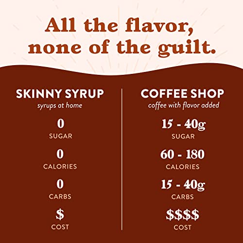 Jordan's Skinny Syrups, Maple Donut Coffee Syrup, Sugar Free, 25.4 Ounces (Pack Of 1), Zero Calorie Drink Flavoring & Mixes #TOP2