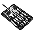 Ribber 7-Piece BBQ Tools, Stainless Steel Tool Utensils Accessories, Grill Utensils?Perfect Grill Kits for Outdoor Cooking & Gifts for Men