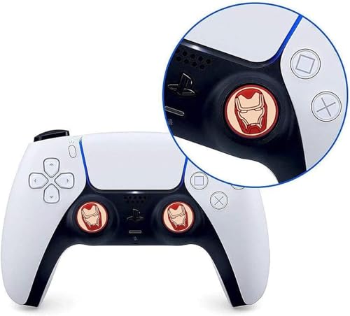 Image of Thumb Grip Caps for PS5 /PS4 /Xbox /Switch Pro Controllers | Non-Slip Silicone Joystick Covers | Analog Stick Protection & Comfort Grip for Gaming | (Random Designs Sent) (2)