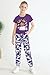 mksodop Girls Clothes 2Piece,Teen Girls clothes Fashion Printed T-Shirt and Camouflage Pants Girls Outfits Set