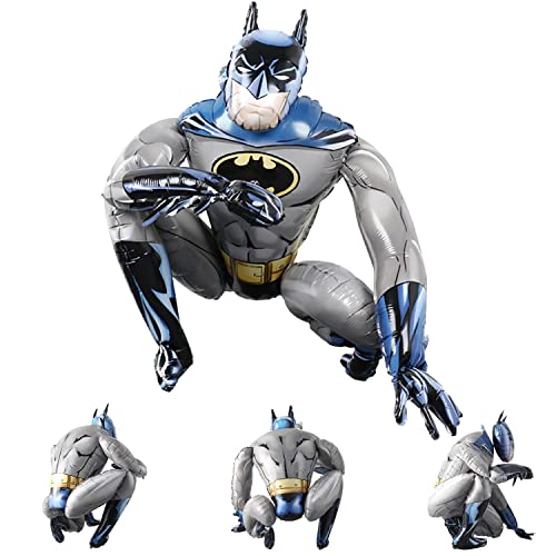 Globos de Batman Decoracion, Vengadores Cumpleaños Globos, Batman Globos de Aluminio, Cartoon...