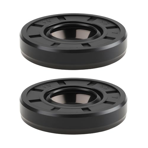Image of VGOL 2pcs TC Tractor Double-lip Seal Shaft Seal MIU804070 15x35x7mm Compatible with John Deere 105 107-17HS